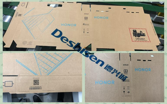 200dpi 350m/Min Carton Box Inkjet Printer Sicherungsarbeit der Maschinen-Düsen-Breiten-54mm