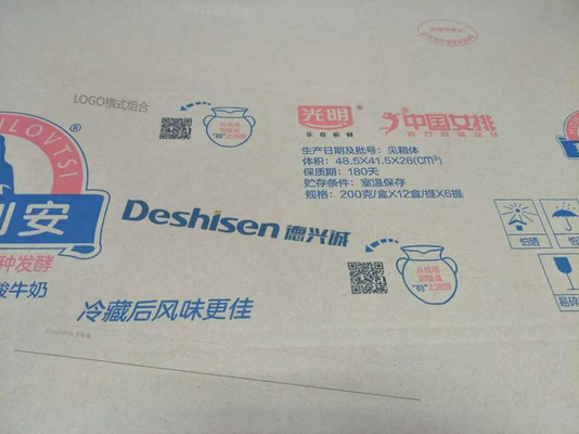 Kurierendes UVm Min Printing Speed des Tinten-Karton-Kasten-Tintenstrahl-Drucker-400dpi 180