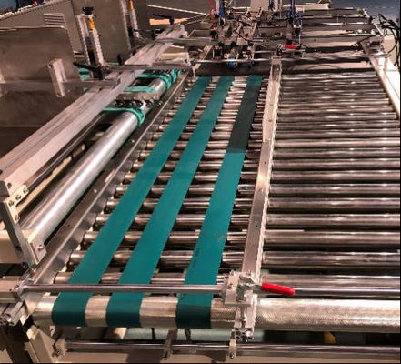 Automatische gewölbte Kasten-Produktionsmaschine 100m/Min Easy Operation